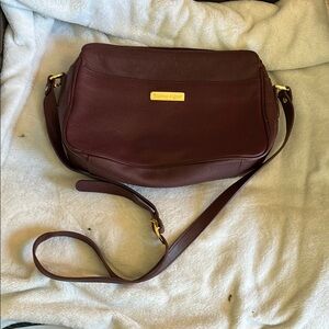 Burgundy Crossbody Bag